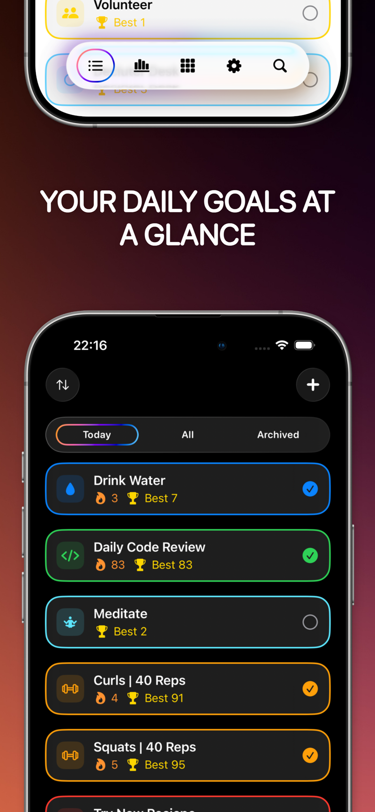 Habits Loop screenshot 2